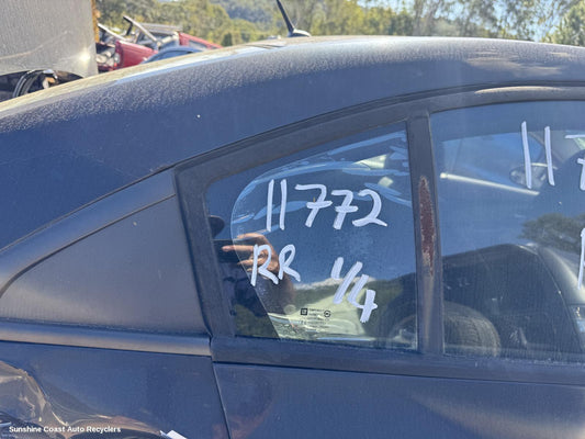 2010 Holden Cruze Right Rear 1 4 Door Glass