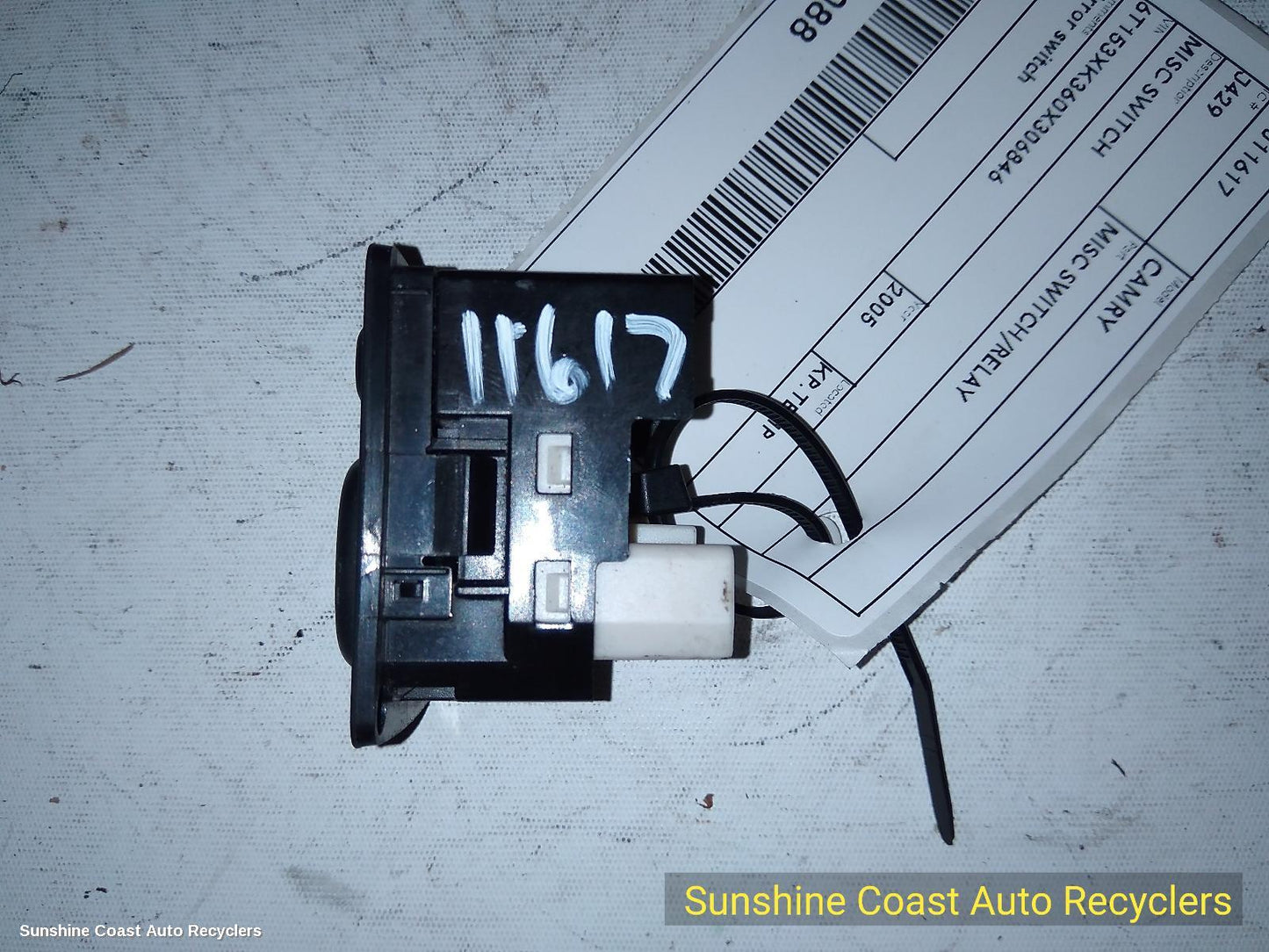2005 Toyota Camry Misc Switch Relay