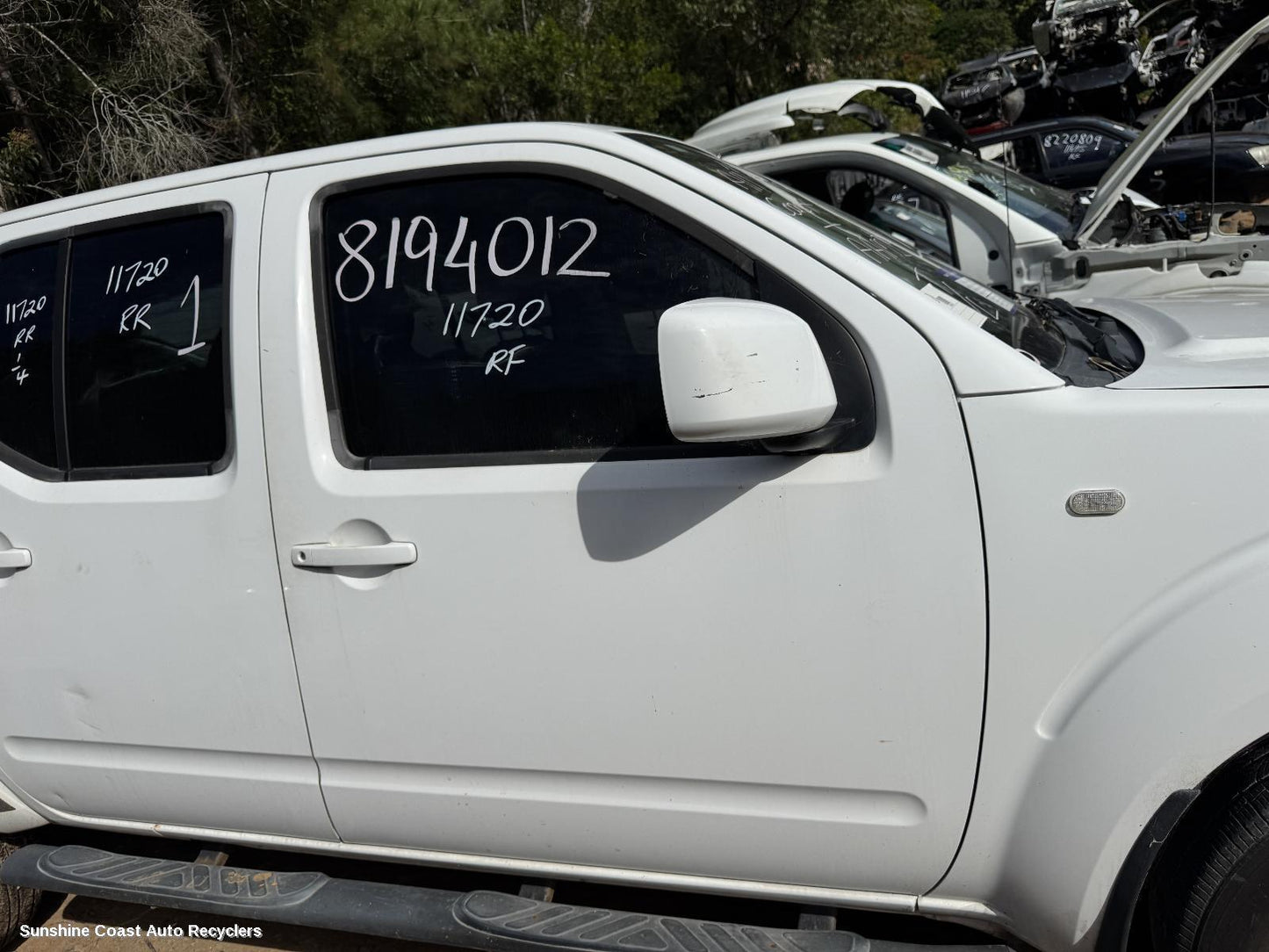 2010 Nissan Navara Right Door Mirror