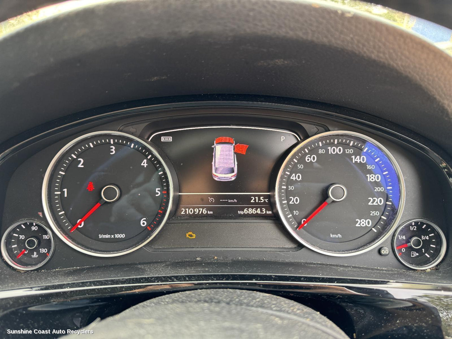 2016 Volkswagen Touareg Instrument Cluster