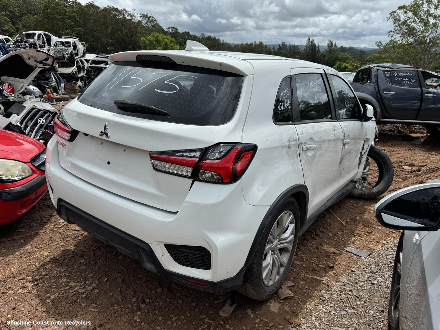 2020 Mitsubishi Asx Left Rear Door Sliding