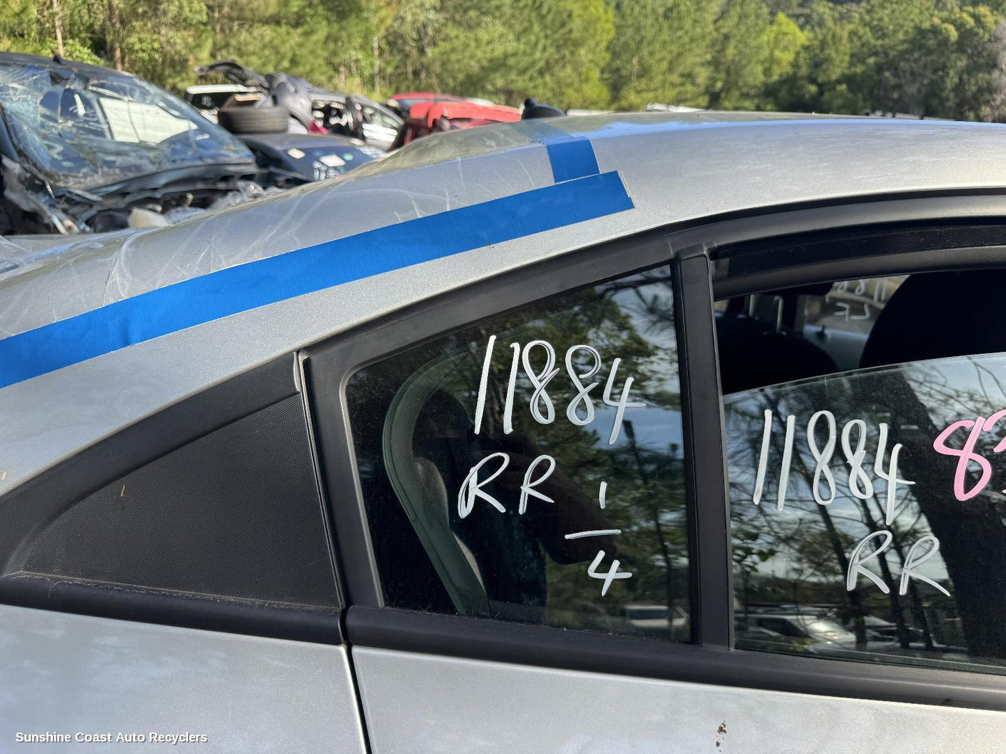 2015 Holden Cruze Right Rear 1 4 Door Glass