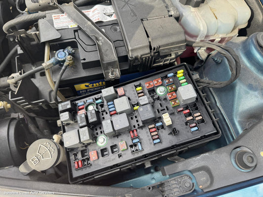 2012 Holden Cruze Fuse Box