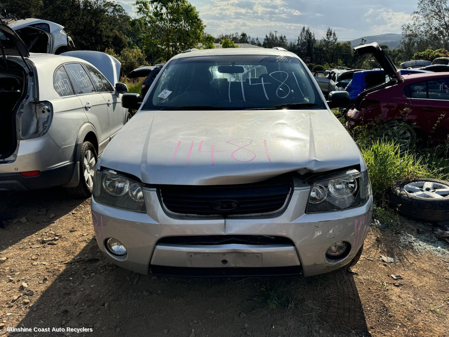 2008 Ford Territory Headrest