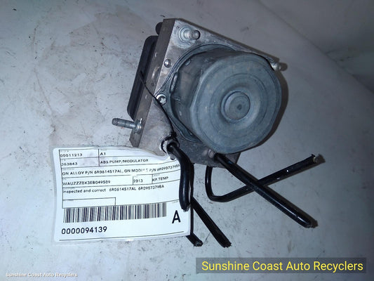2013 Audi A1 Abs Pump Modulator