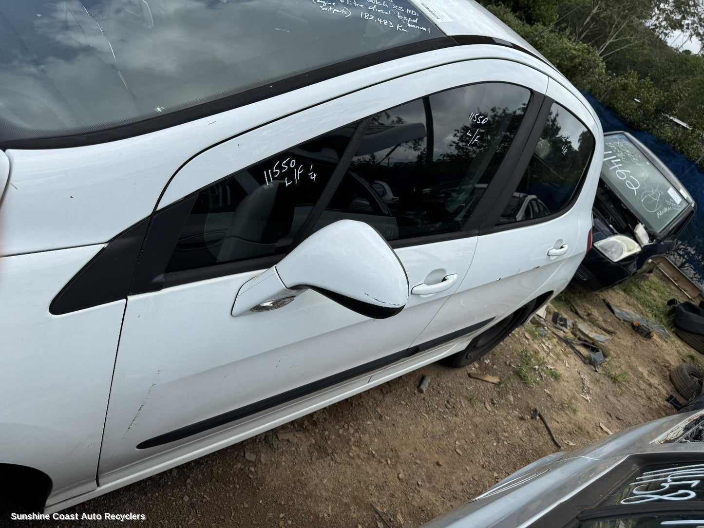 2010 Peugeot 308 Left Door Mirror