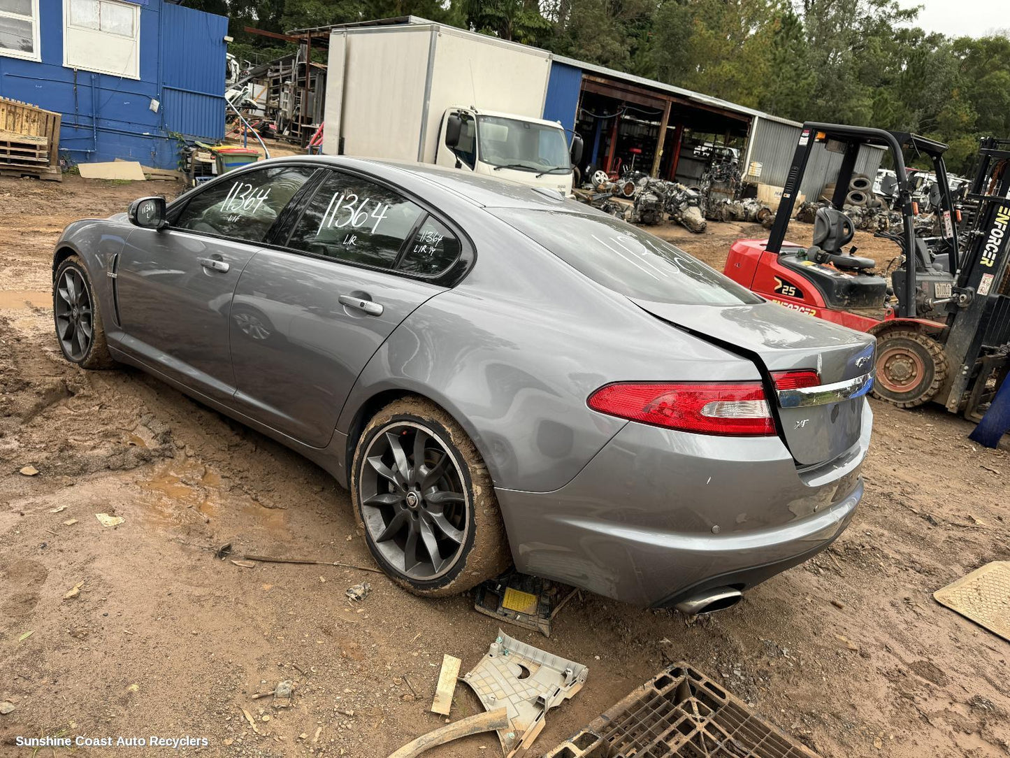 2011 Jaguar Xf Right Rear Wnd Reg Motor