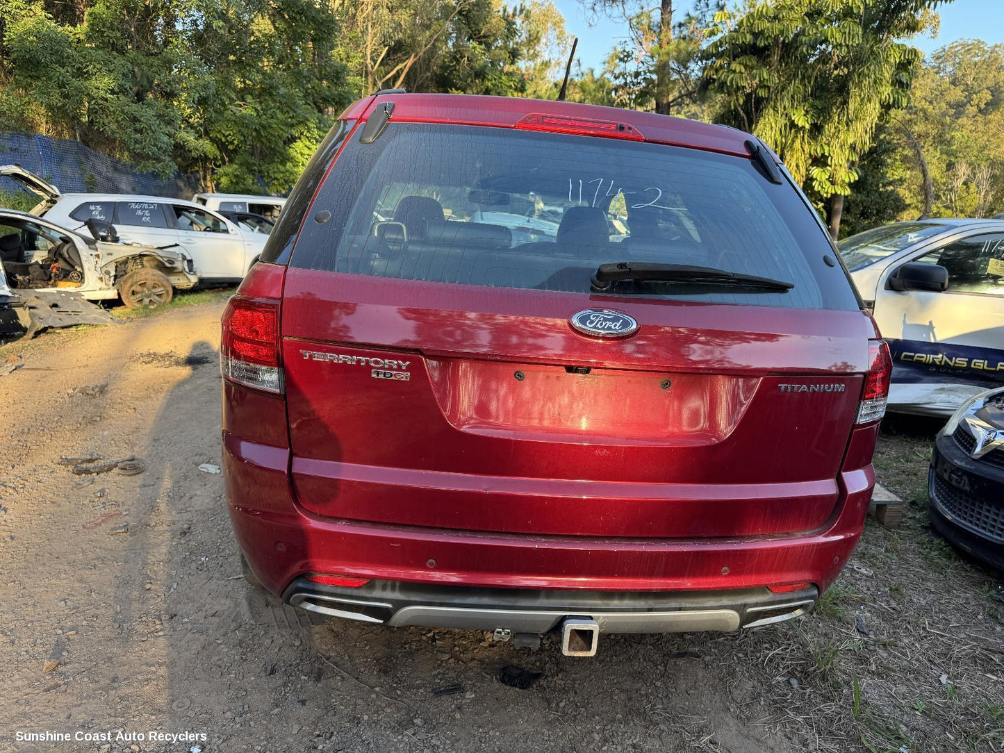 2011 Ford Territory Rear Bumper