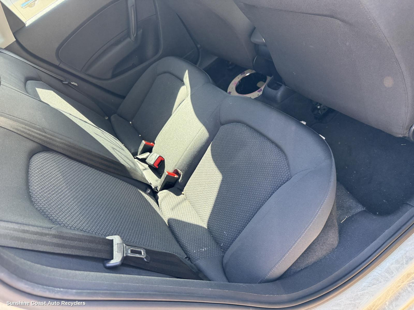 2012 Audi A1 2nd Seat  Rear Seat