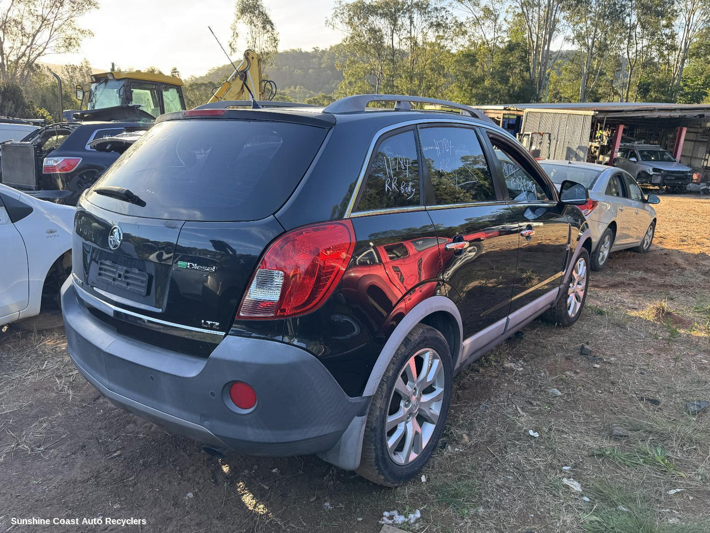 2013 Holden Captiva Left Rear Door Window