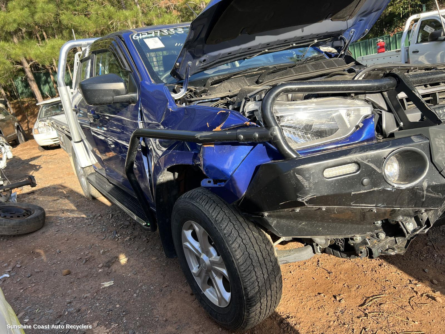 2022 Isuzu Dmax Left Front Window Reg Motor