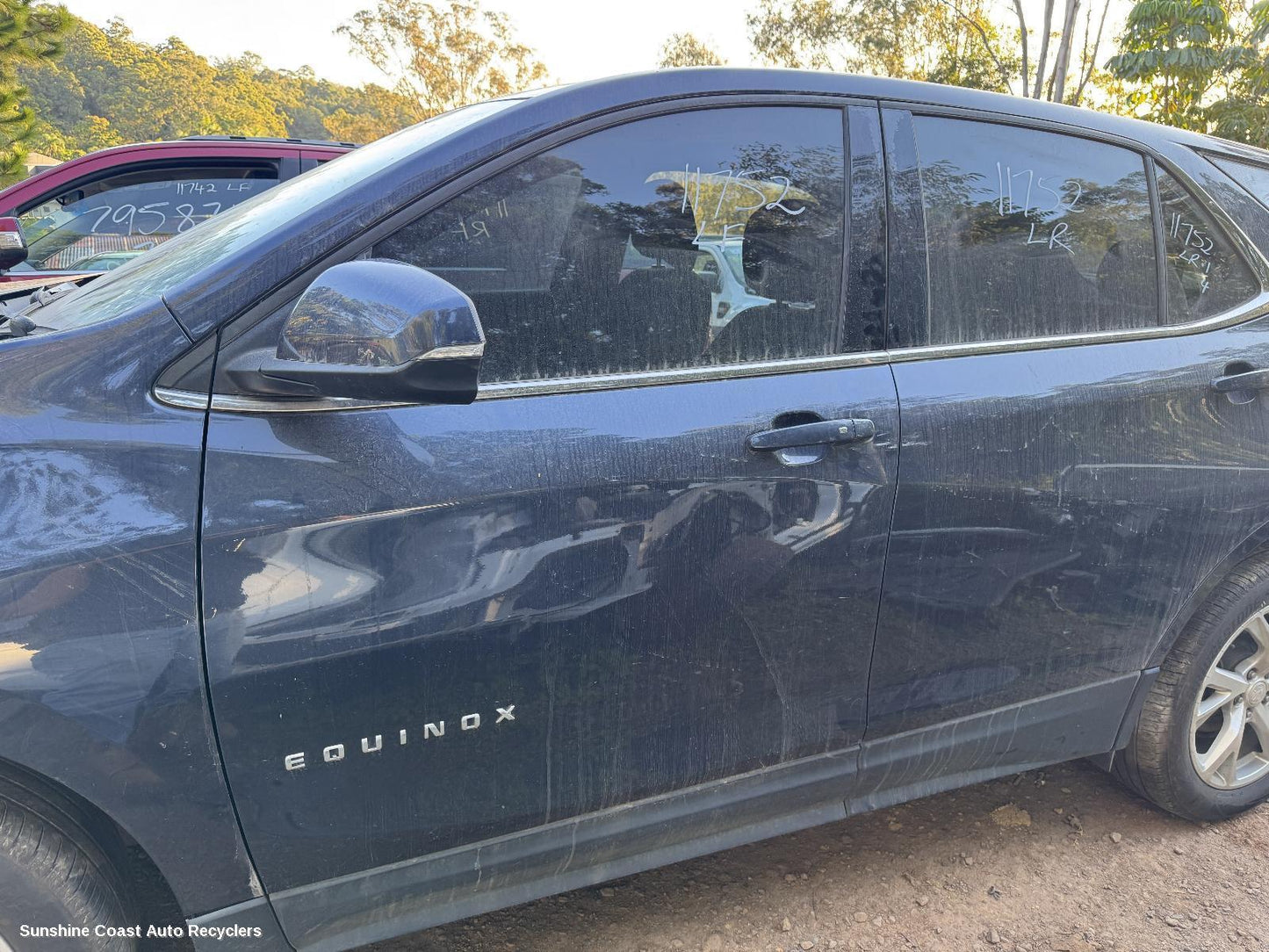 2018 Holden Equinox Left Front Door Window