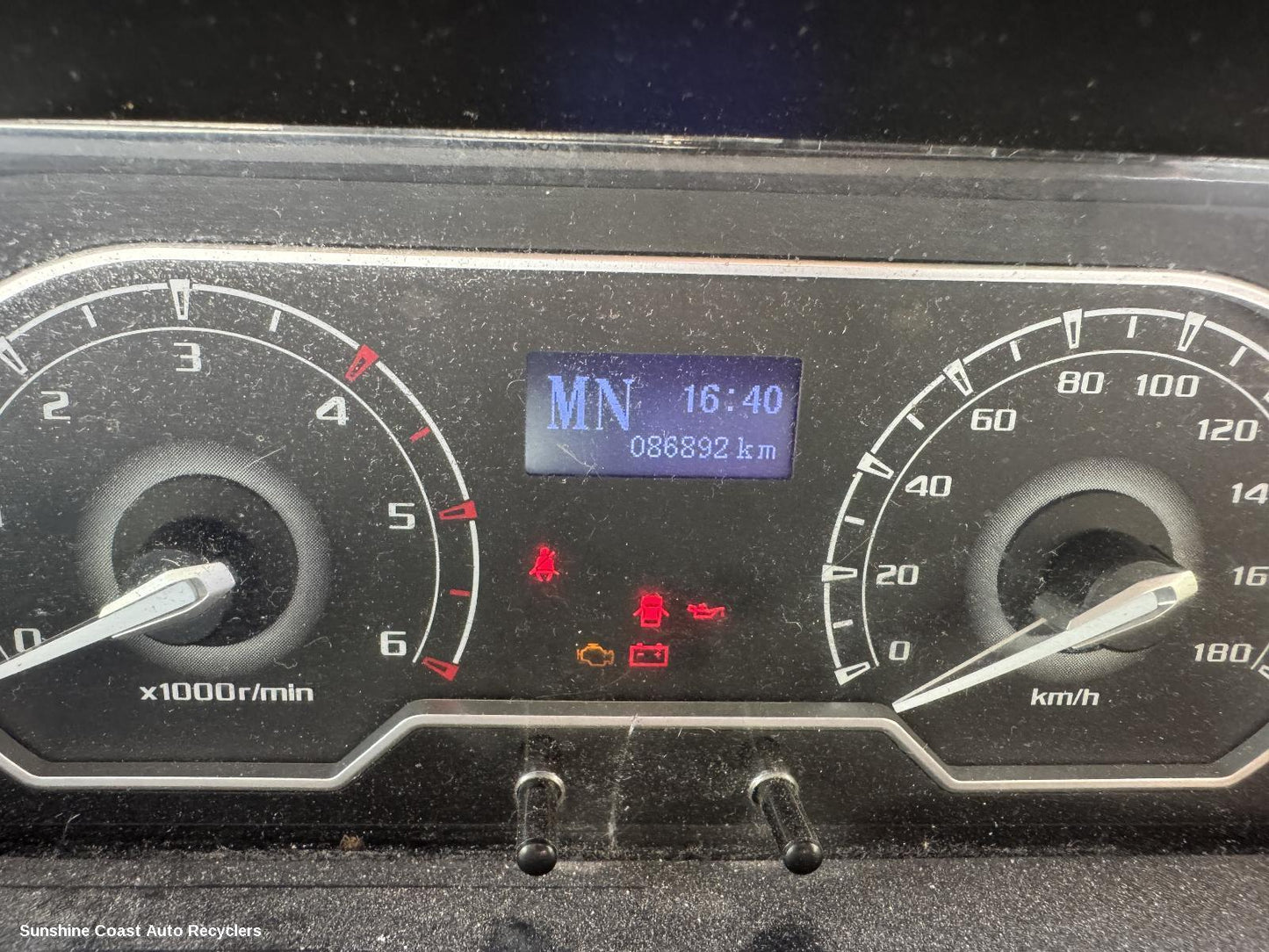 2020 Ldv V80 Instrument Cluster