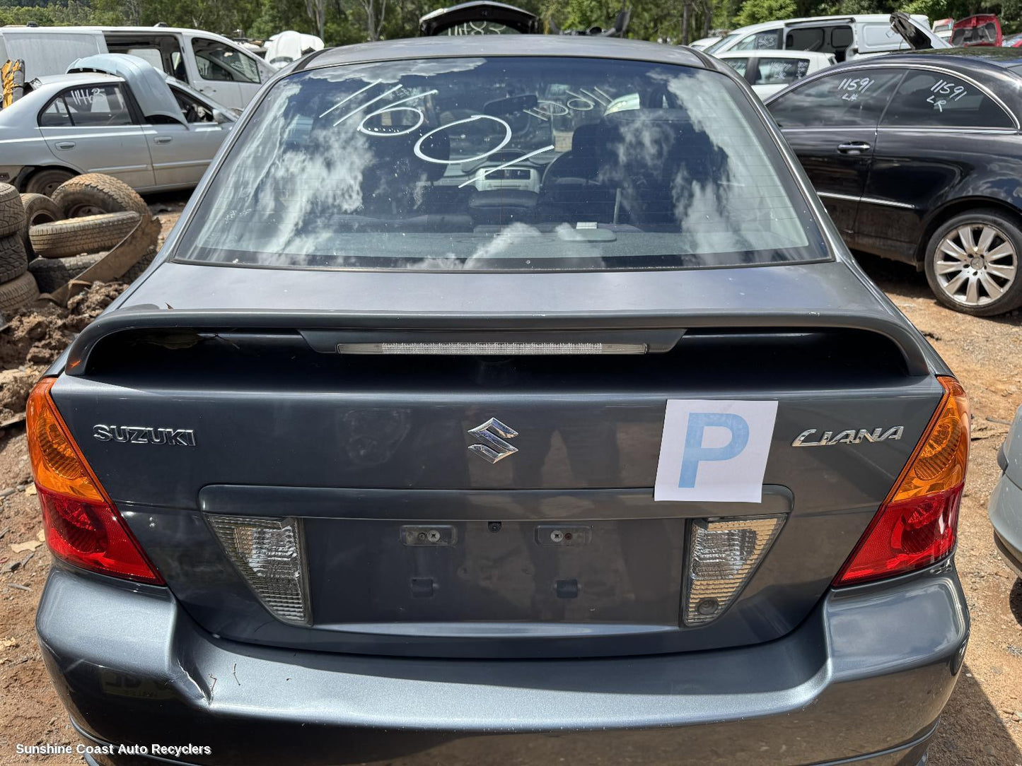 2006 Suzuki Liana Rear Spoiler