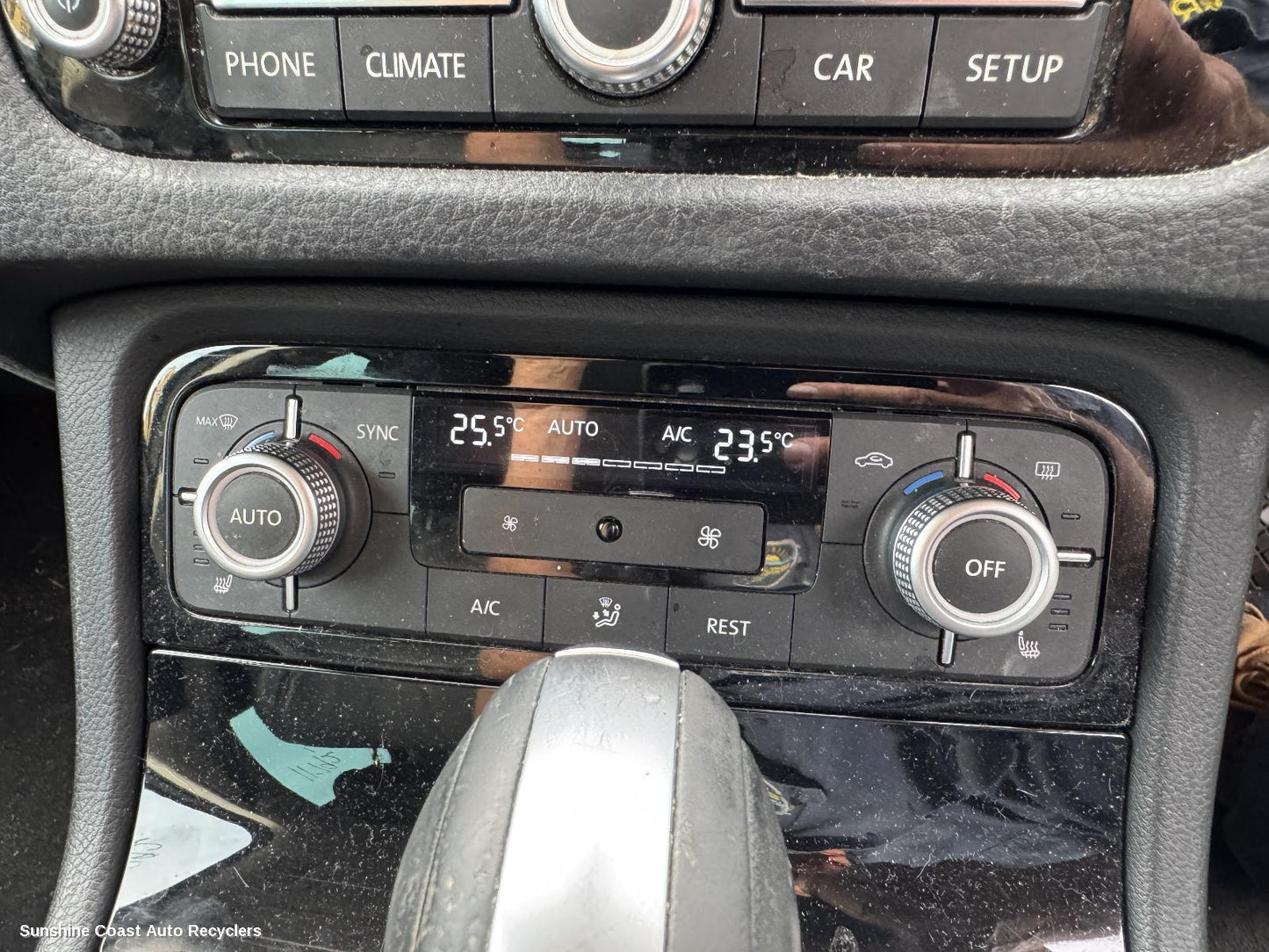 2016 Volkswagen Touareg Heater Ac Controls