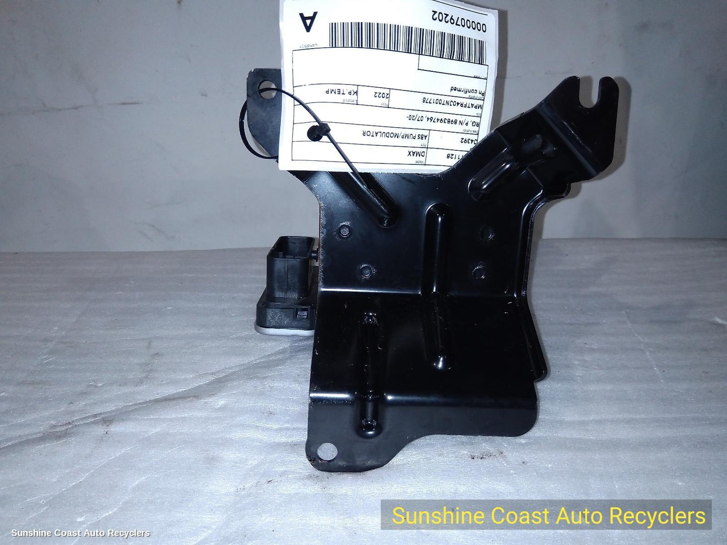 2022 Isuzu Dmax Abs Pump Modulator