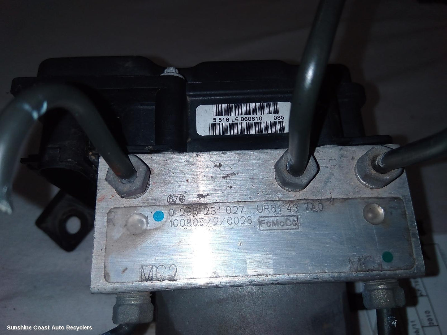 2010 Ford Ranger Abs Pump Modulator