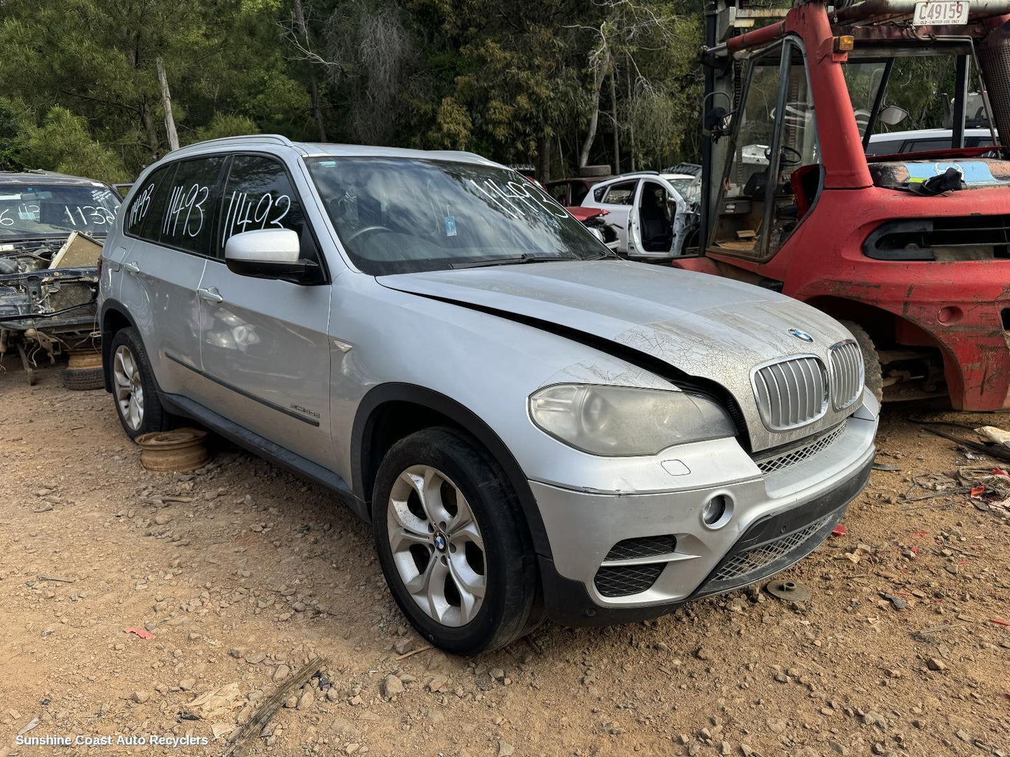 2010 Bmw X5 Seatbelt Stalk