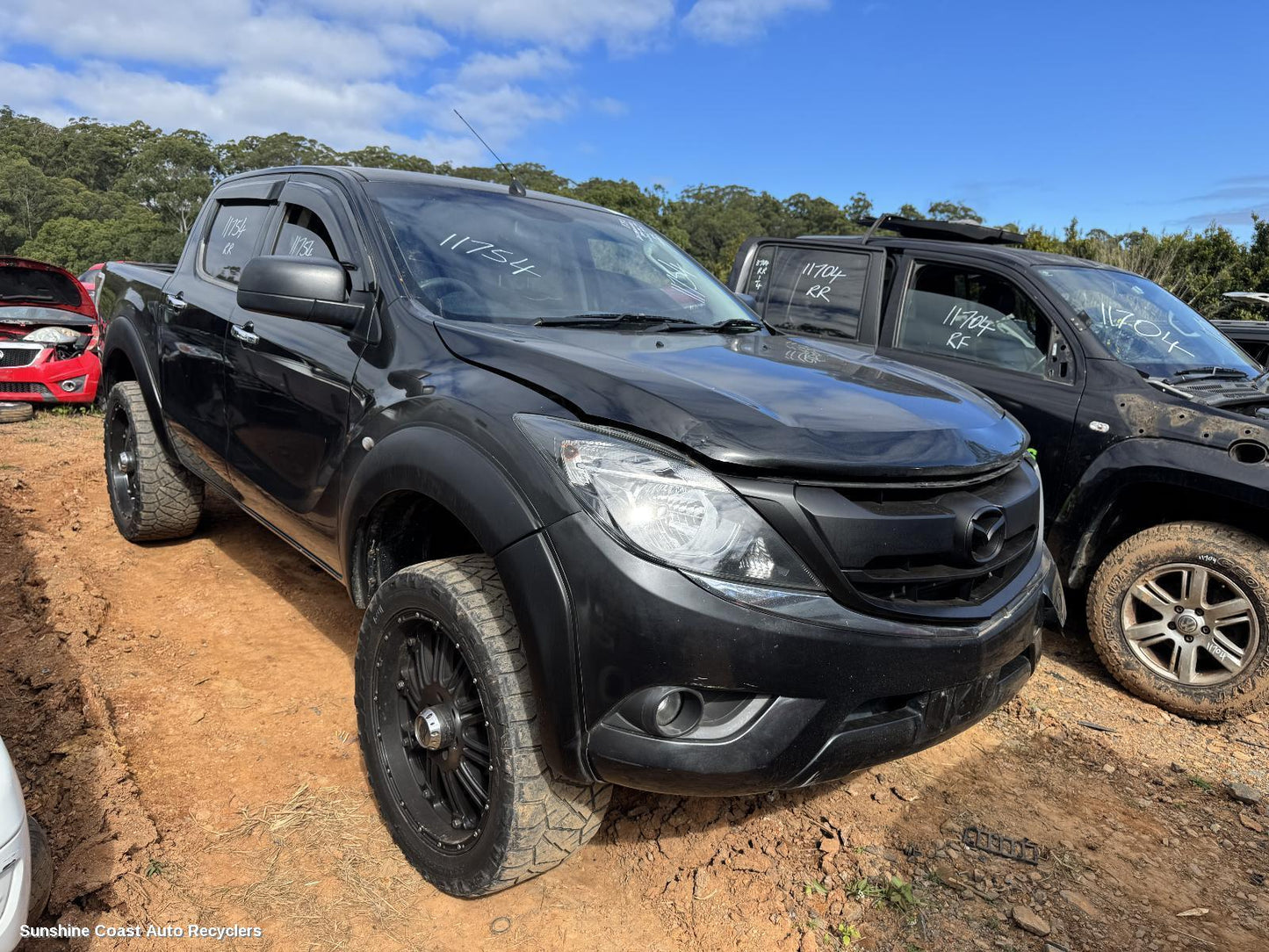 2012 Mazda Bt50 Door Boot Gate Lock