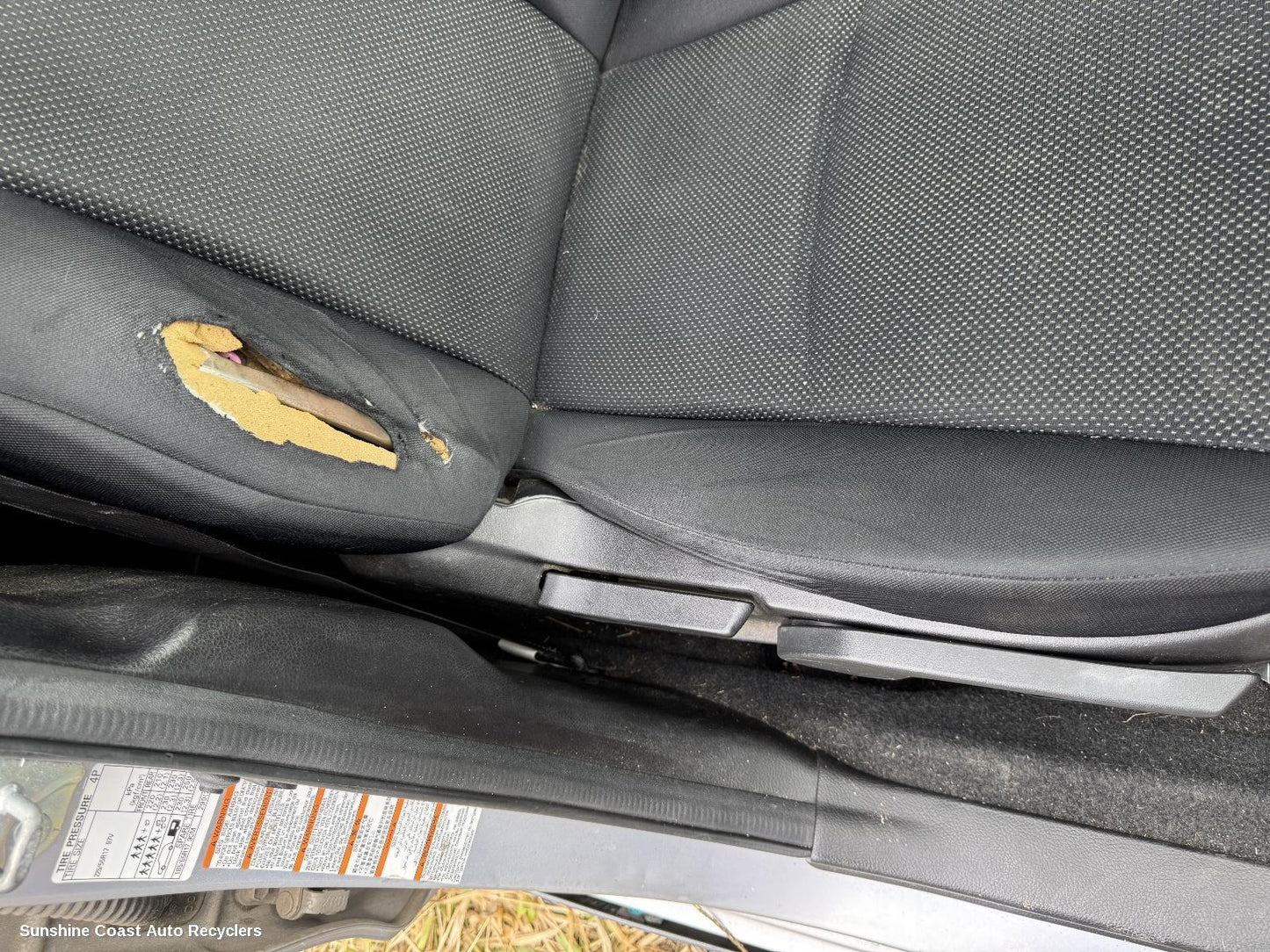 2012 Subaru Xv Front Seat