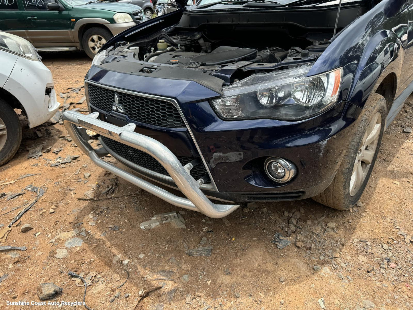 2012 Mitsubishi Outlander Front Bumper
