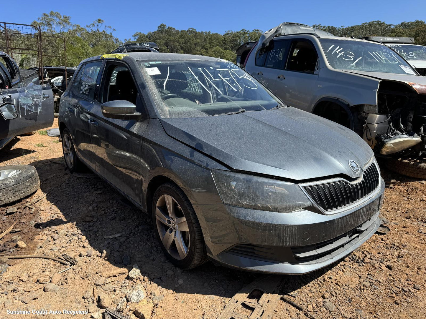 2015 Skoda Fabia Battery Terminal