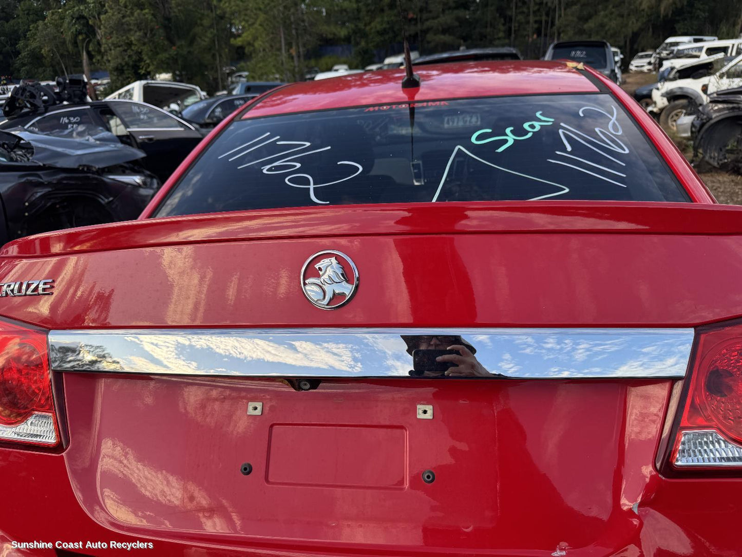 2016 Holden Cruze Rear Garnish