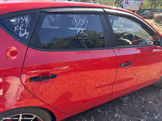 2009 Hyundai I30 Right Rear Door Sliding