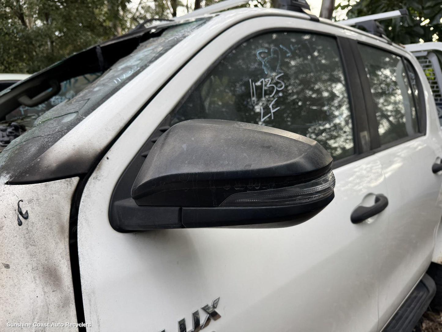 2019 Toyota Hilux Left Door Mirror