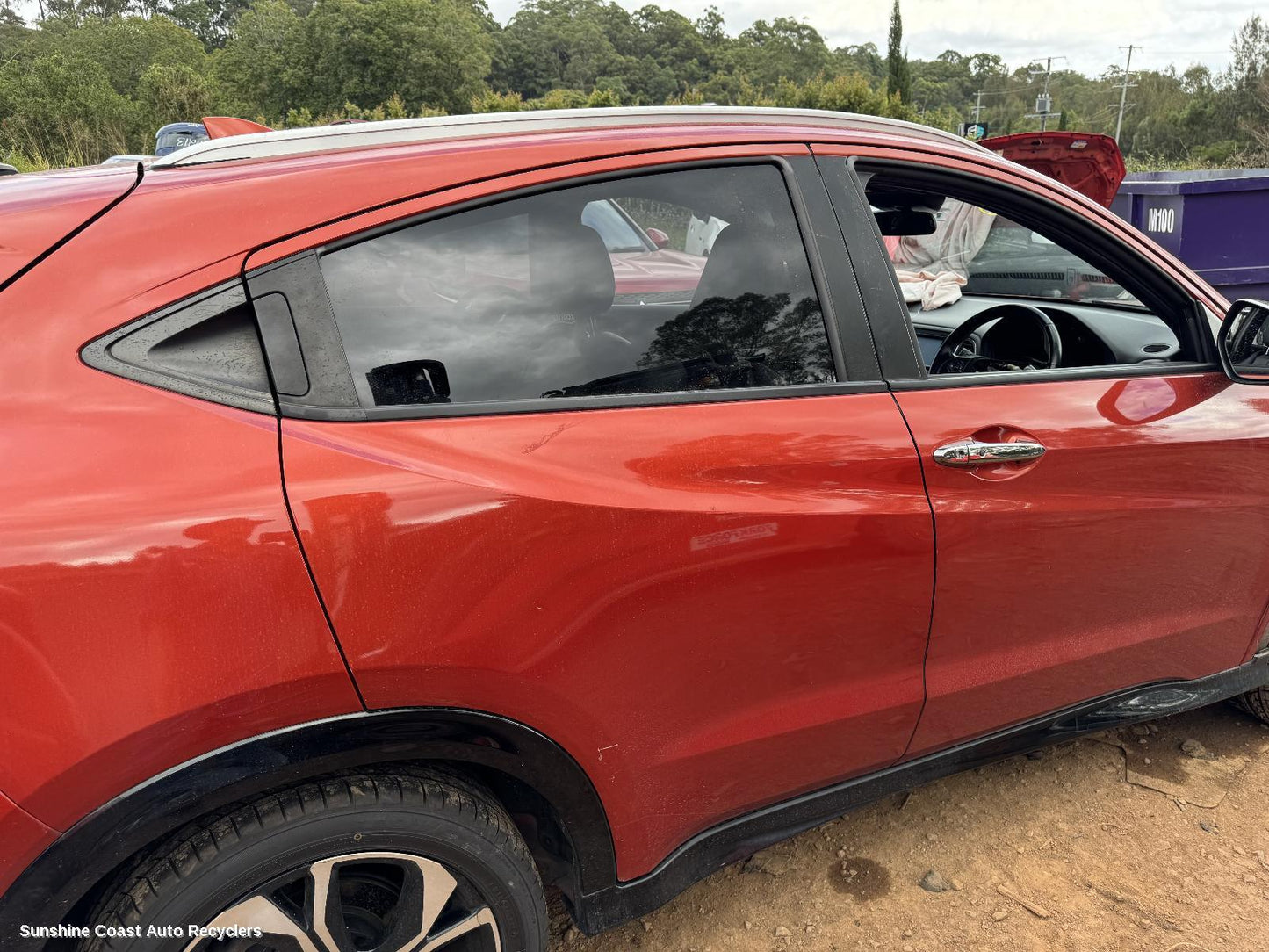 2019 Honda Hrv Right Rear Door Sliding
