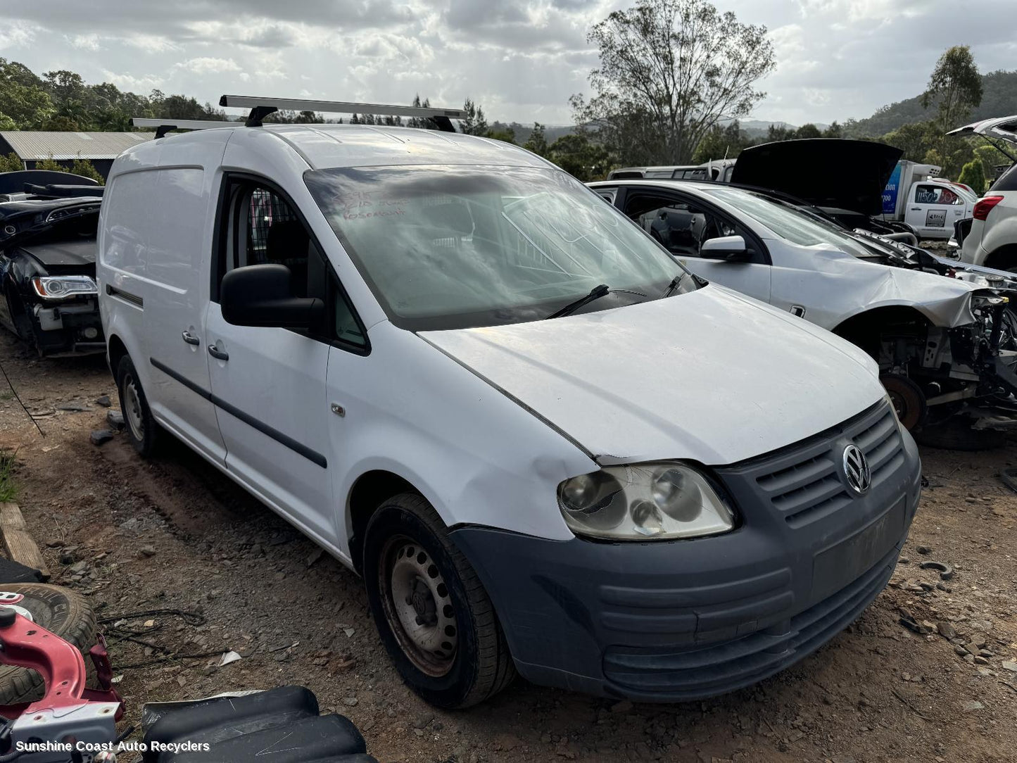 2009 Volkswagen Caddy Front Brake Disc Drm