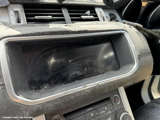 2016 Land Rover Rangerover Evoque Radio Cd Dvd Sat Tv