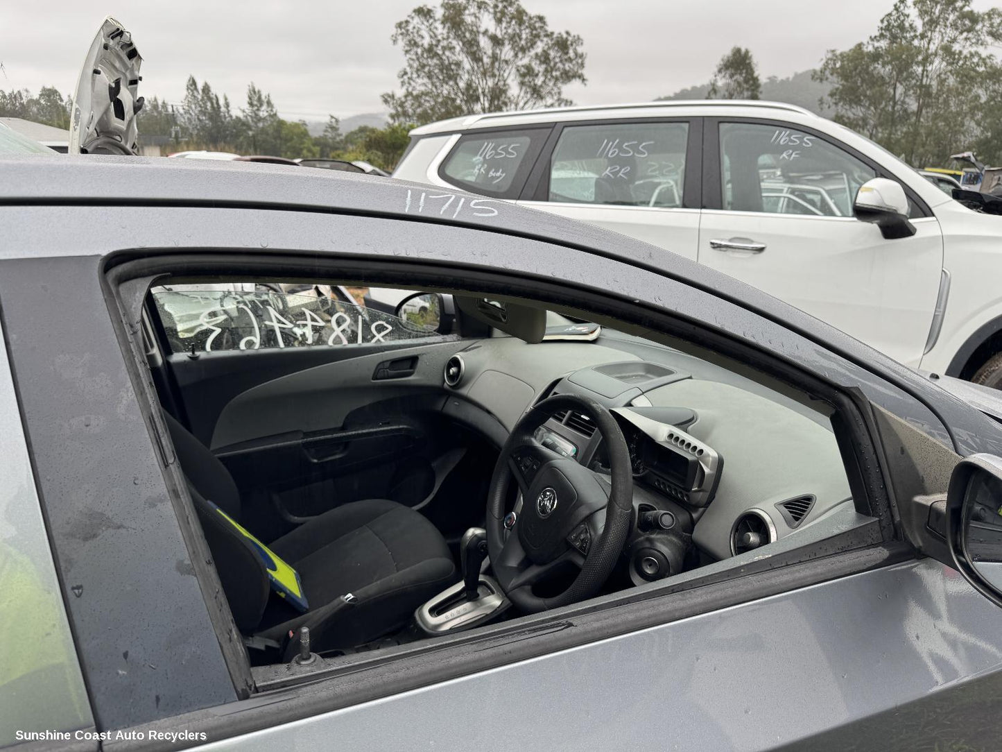 2013 Holden Barina Right Front Door Window