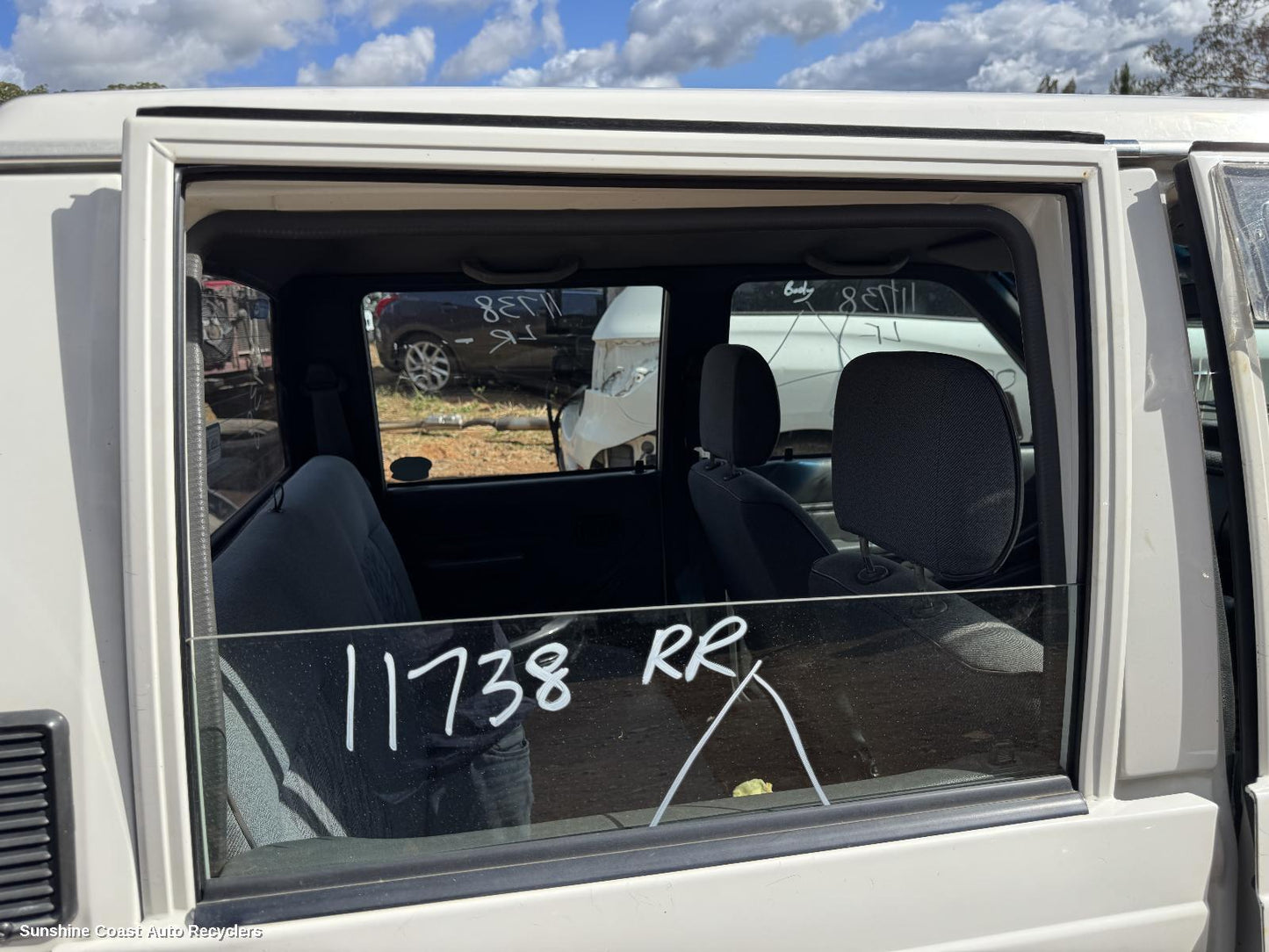 1997 Ford Courier Right Rear Door Window
