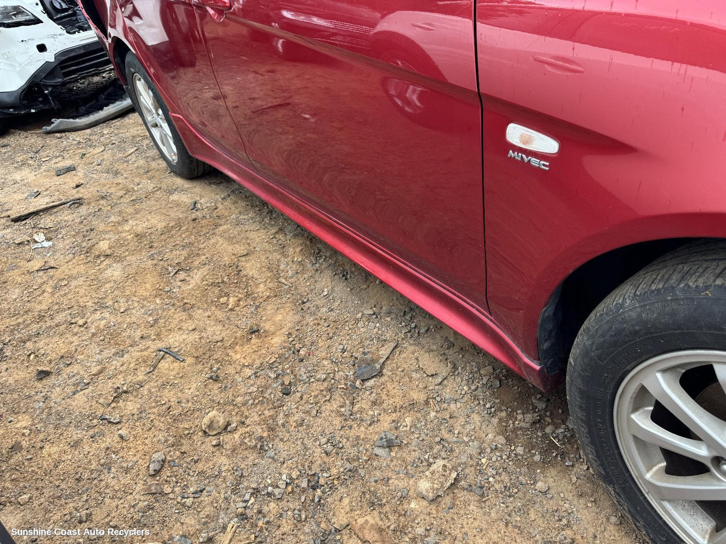 2010 Mitsubishi Lancer Side Step Skirt