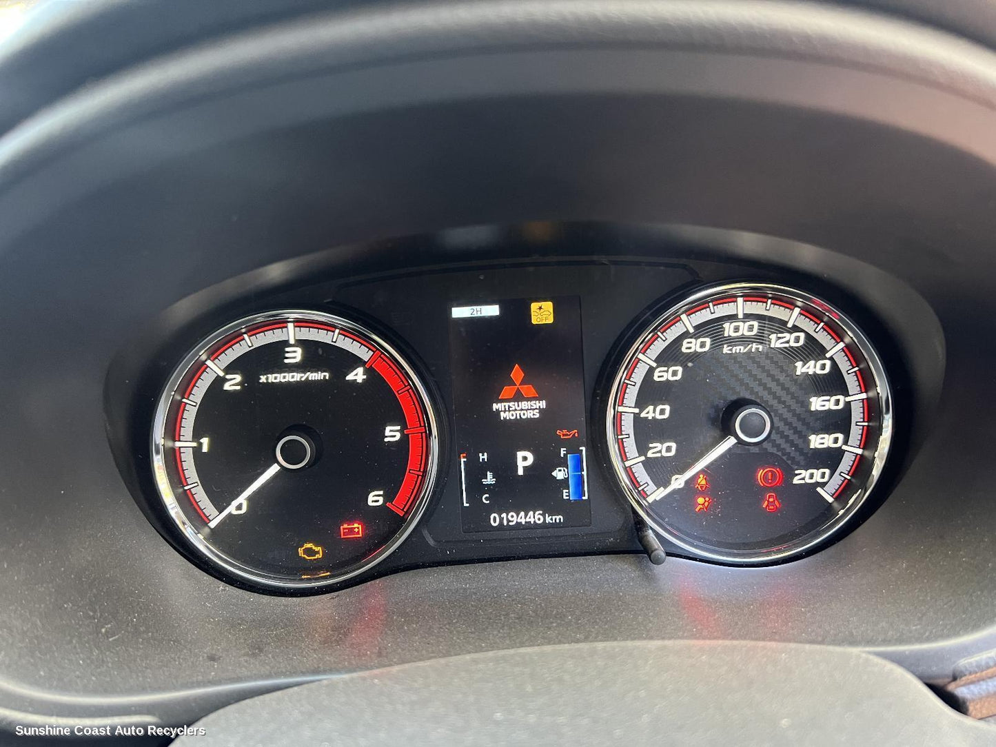 2022 Mitsubishi Triton Instrument Cluster