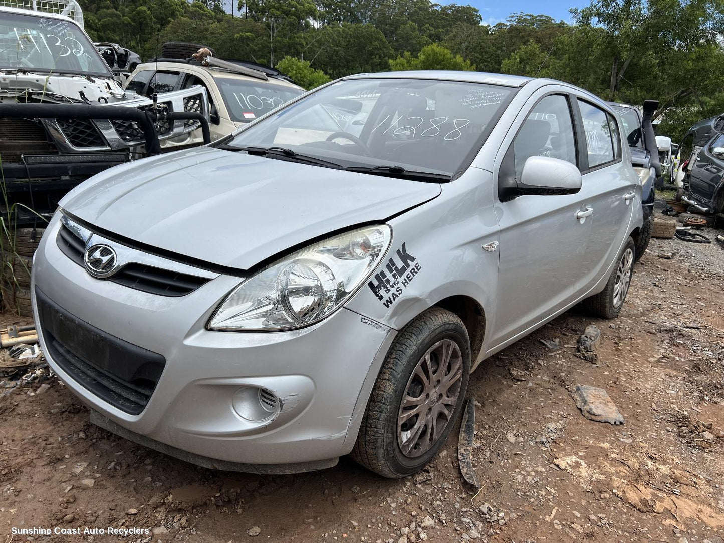 2010 Hyundai I20 Washer Bottle