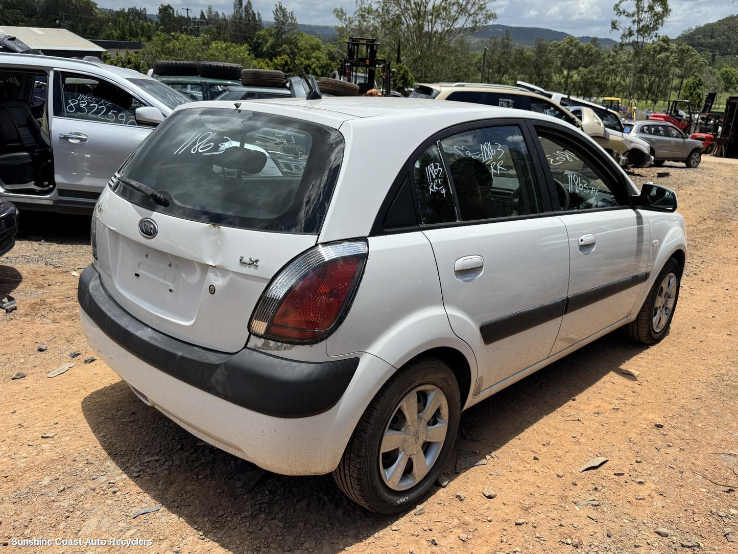 2007 Kia Rio Power Steer Hose