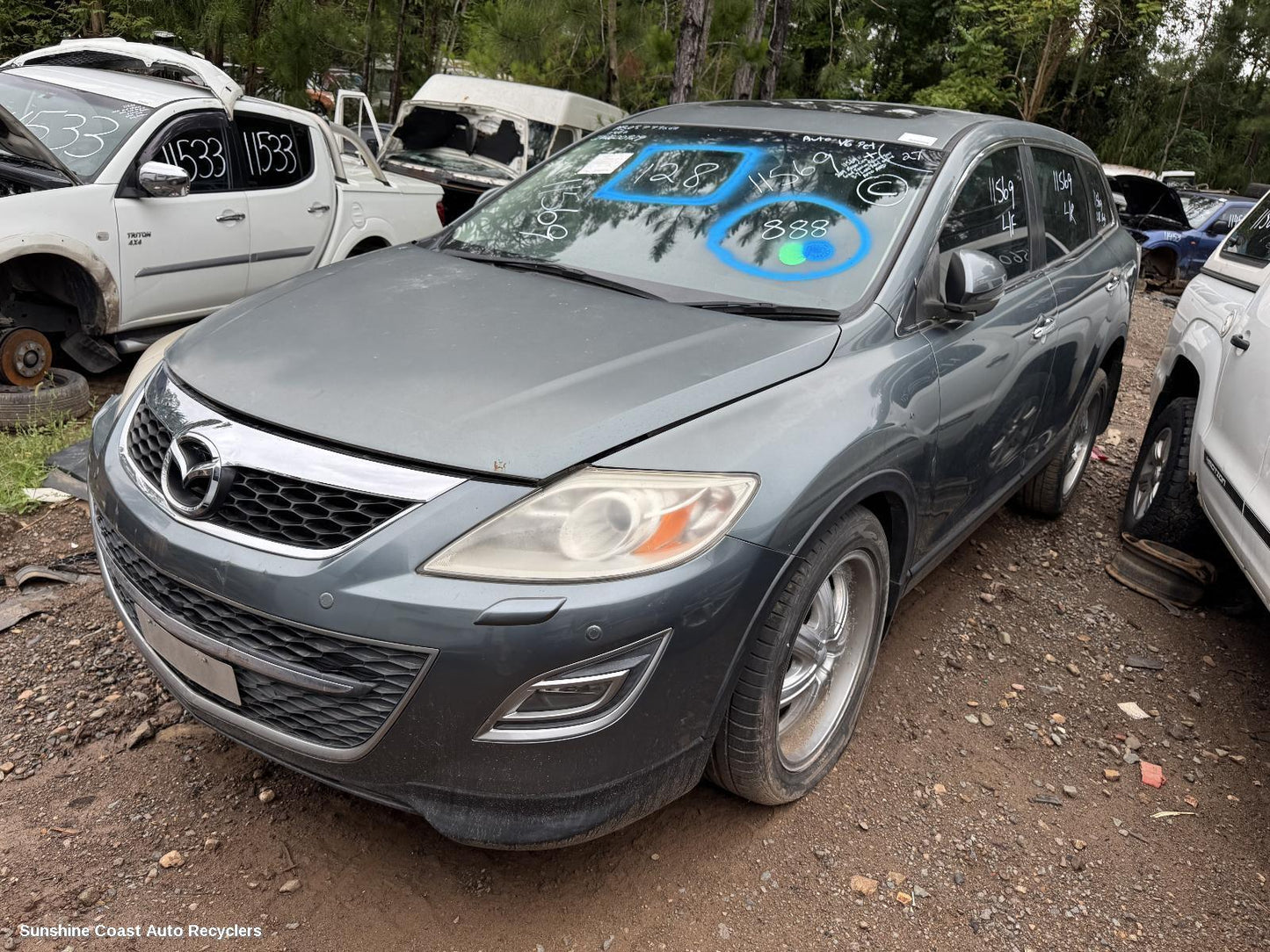 2009 Mazda Cx9 Rear Garnish