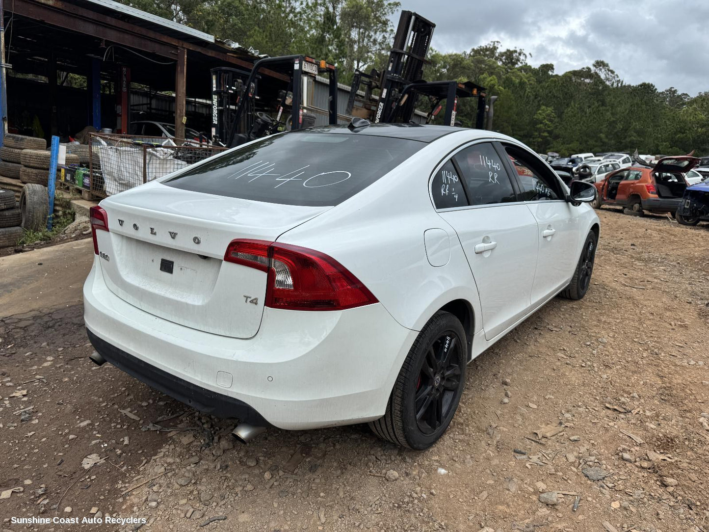2012 Volvo S60/v60 R Bar Bracket Reinfo