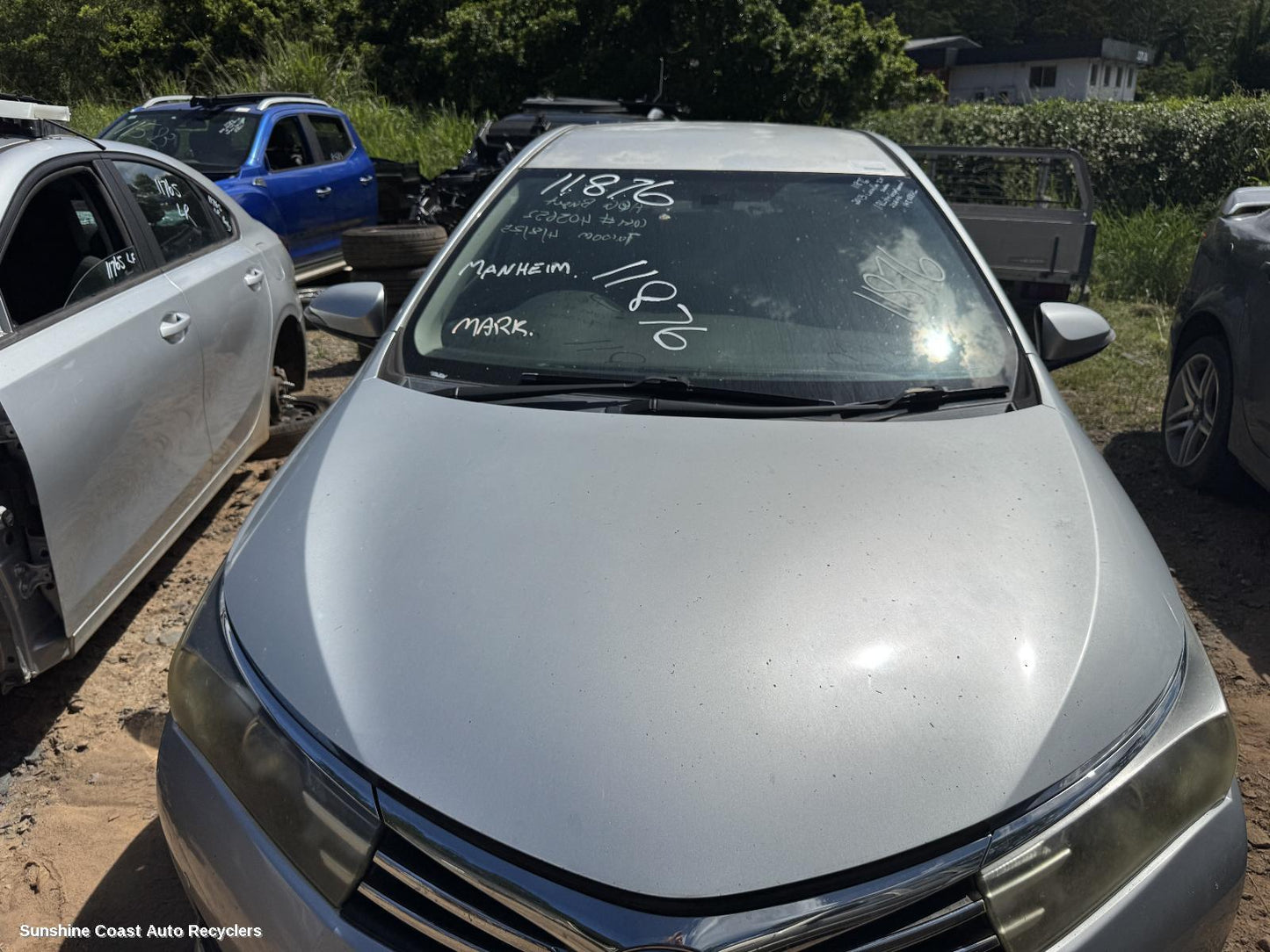 2013 Toyota Corolla Bonnet