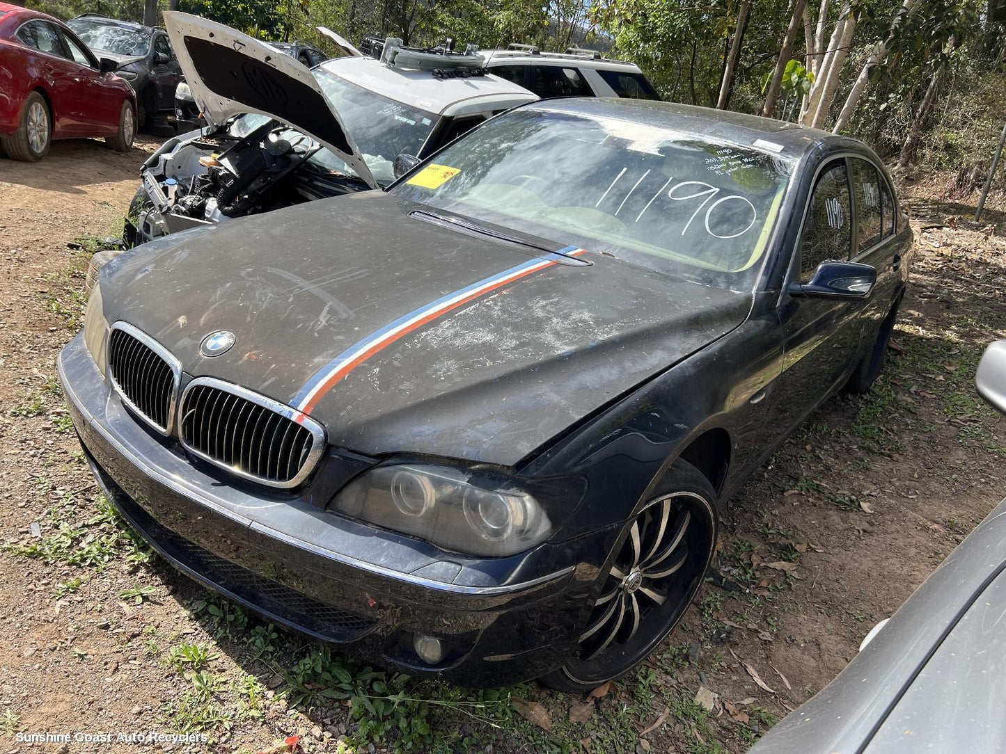 2006 Bmw 7 Series Left Rear Wnd Reg Motor