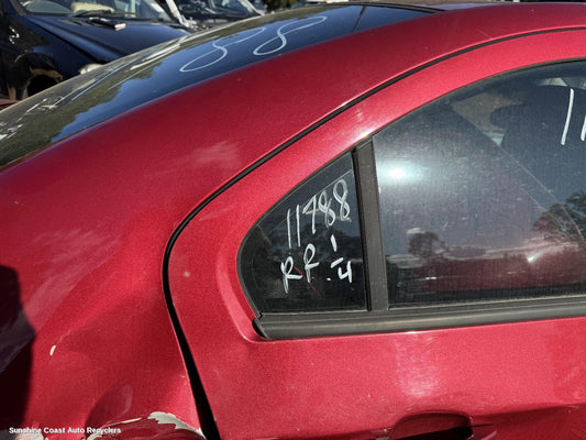 2012 Holden Barina Right Rear 1 4 Door Glass