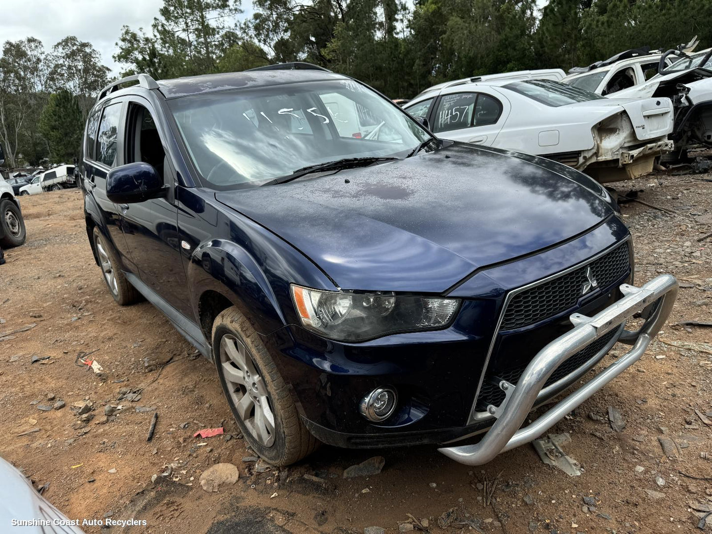 2012 Mitsubishi Outlander Front Bumper