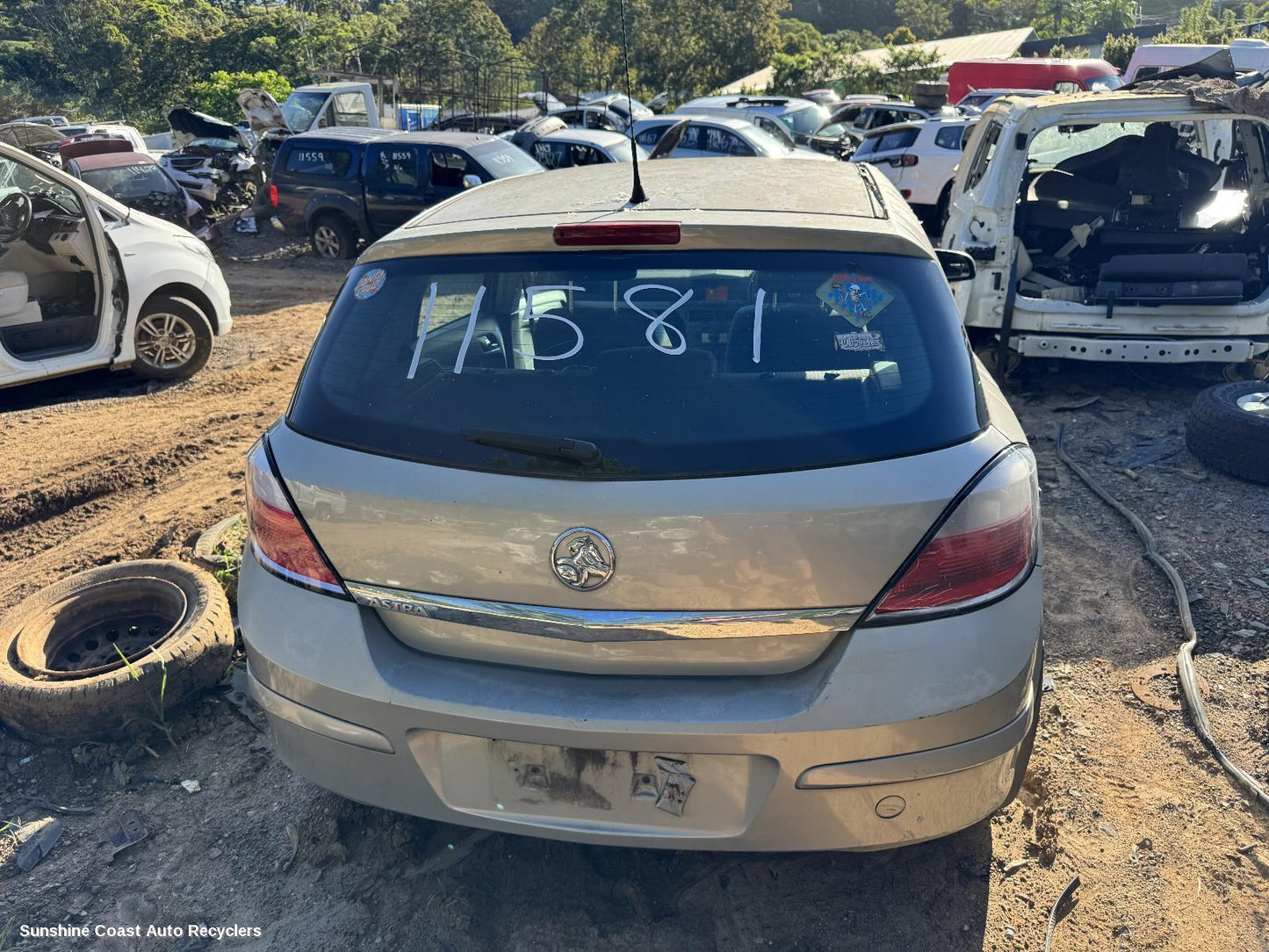 2006 Holden Astra Bootlid Tailgate