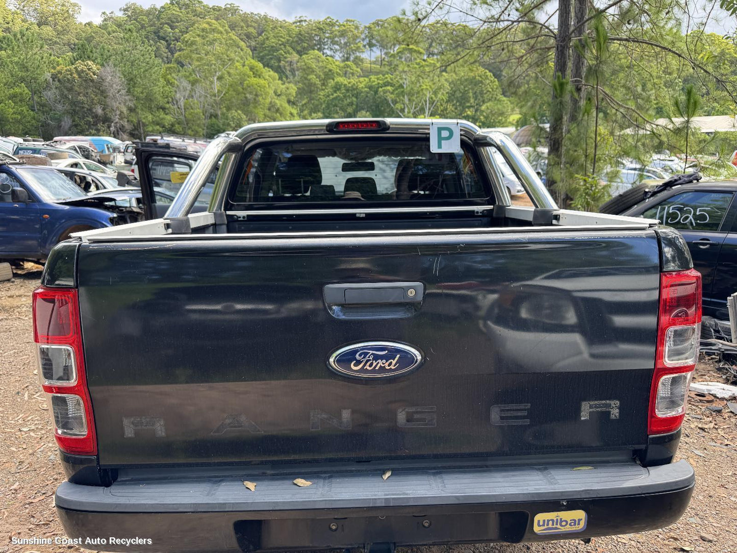 2012 Ford Ranger Rear Tailgate Glass