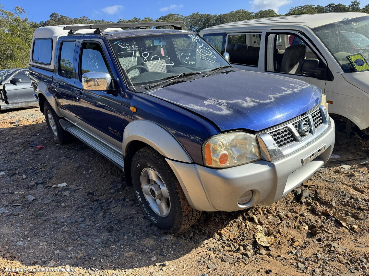 2004 Nissan Navara Front Bumper