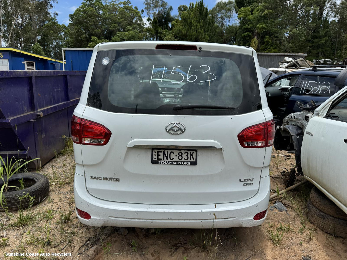 2021 Ldv G10 Wiper Motor