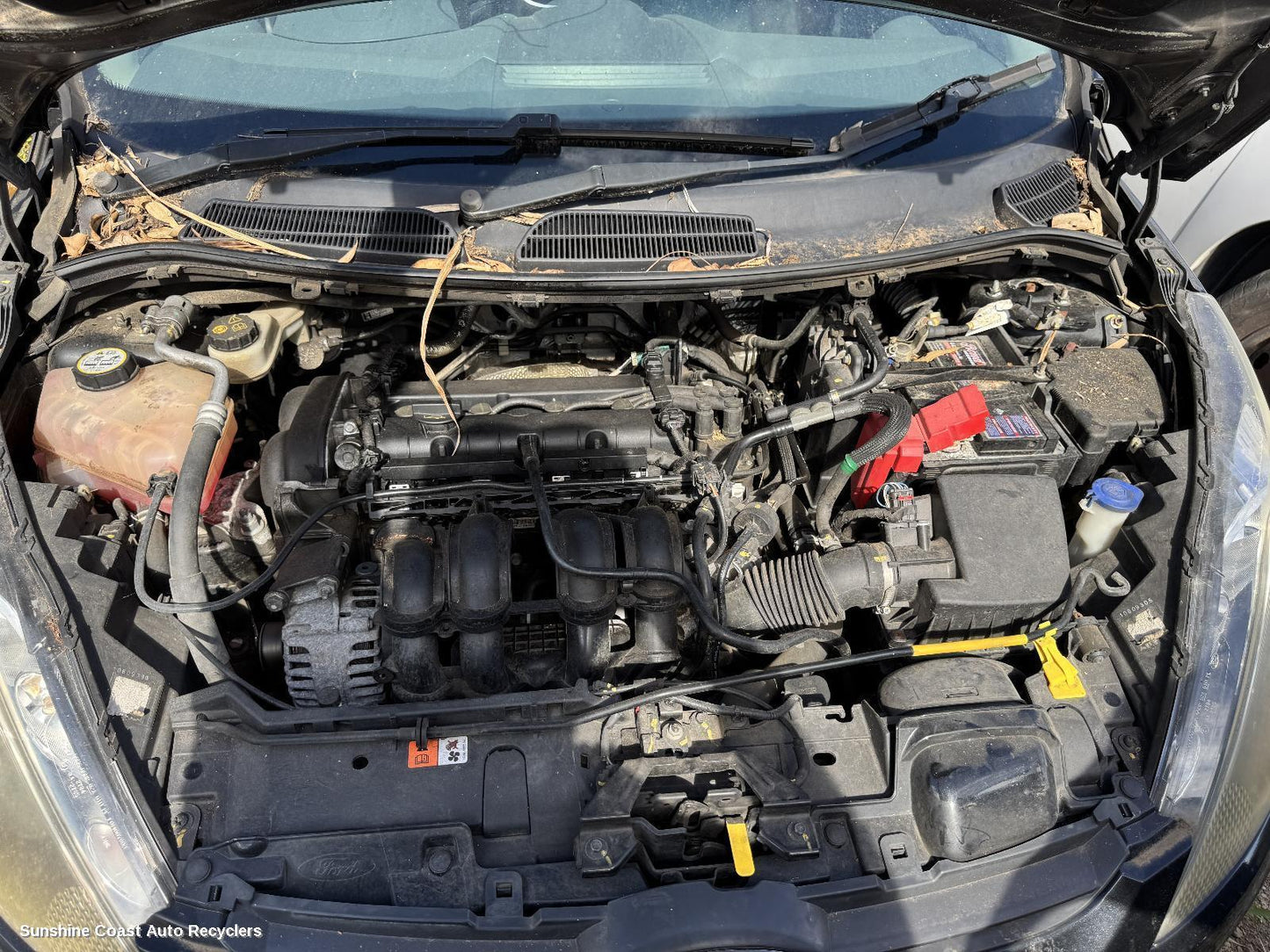 2011 Ford Fiesta Right Front 1 4 Door Glass