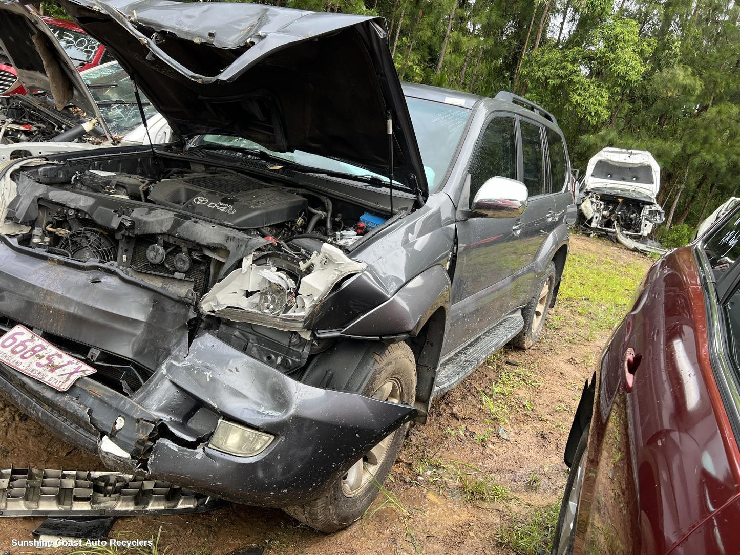 2008 Toyota Prado Rear Drive Shaft